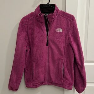The North Face Fleece Jacket- Magenta Size M